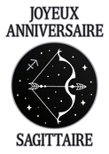 Sagittaire : anniversaire sous les &eacute;toiles
